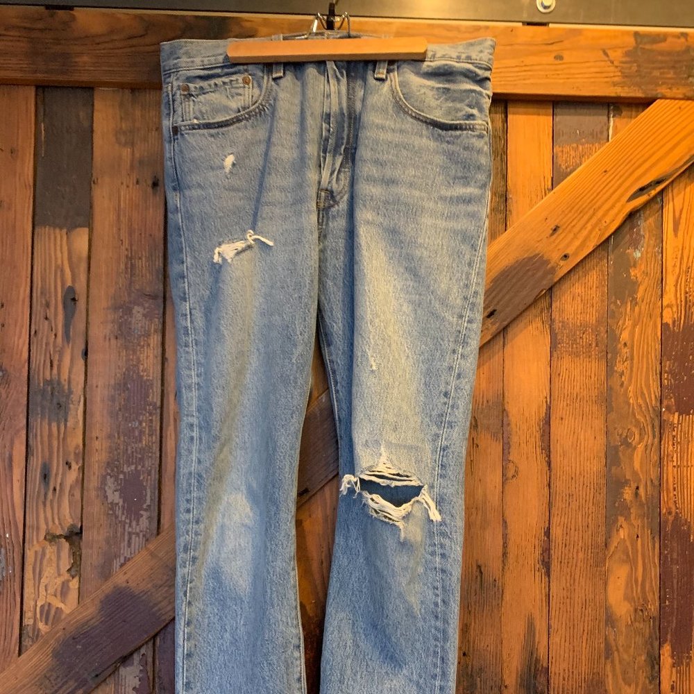 Levi's Distressed 501 Jeans